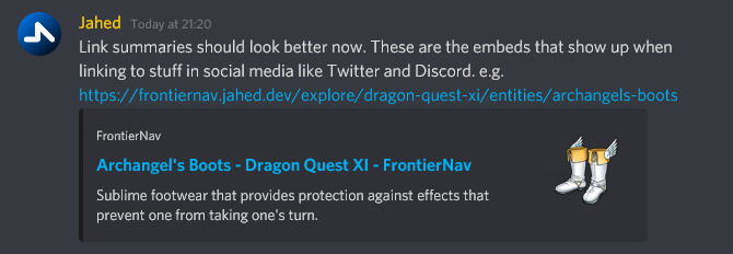 Link Preview on Discord